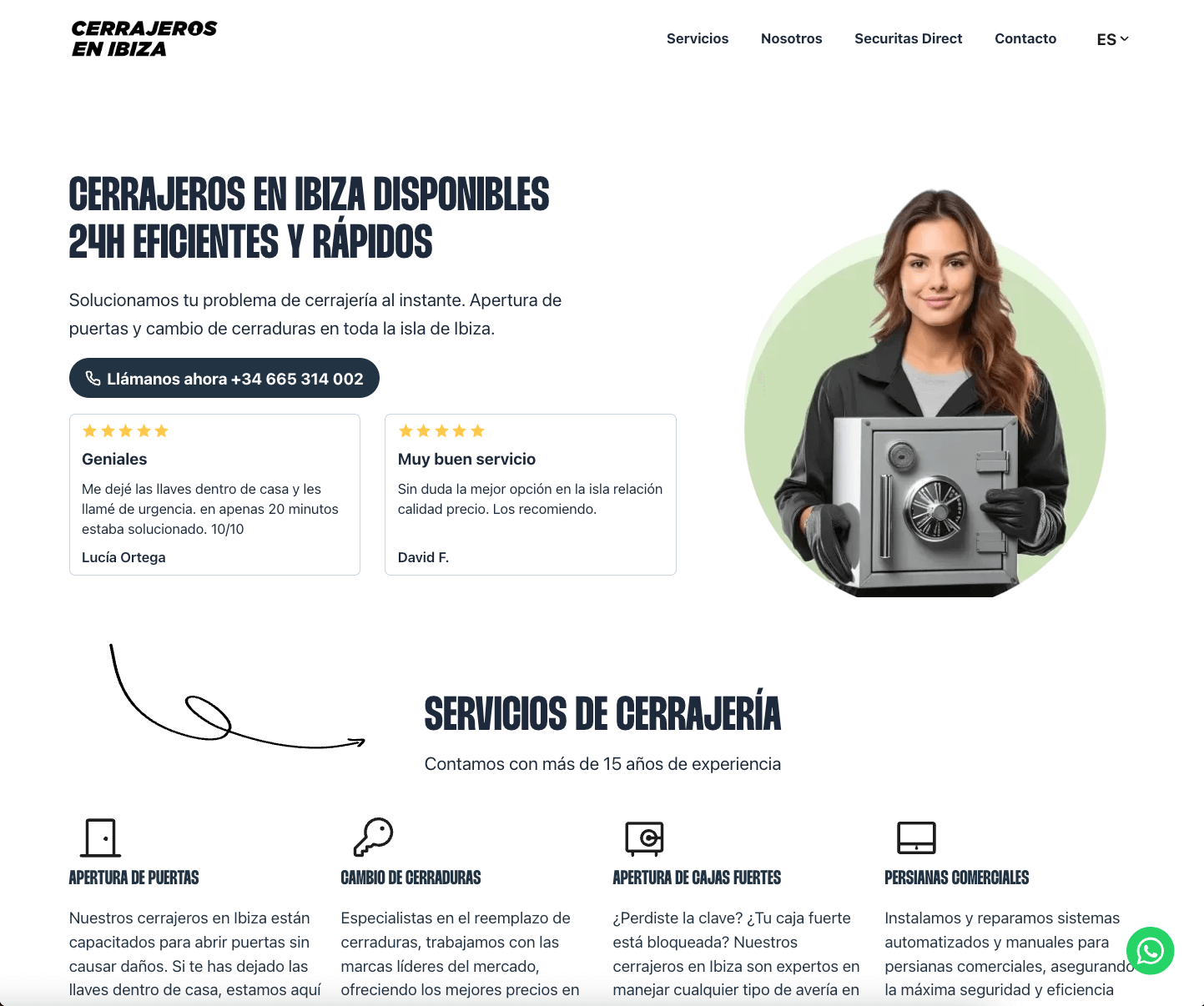 Cerrajeros 24h Ibiza